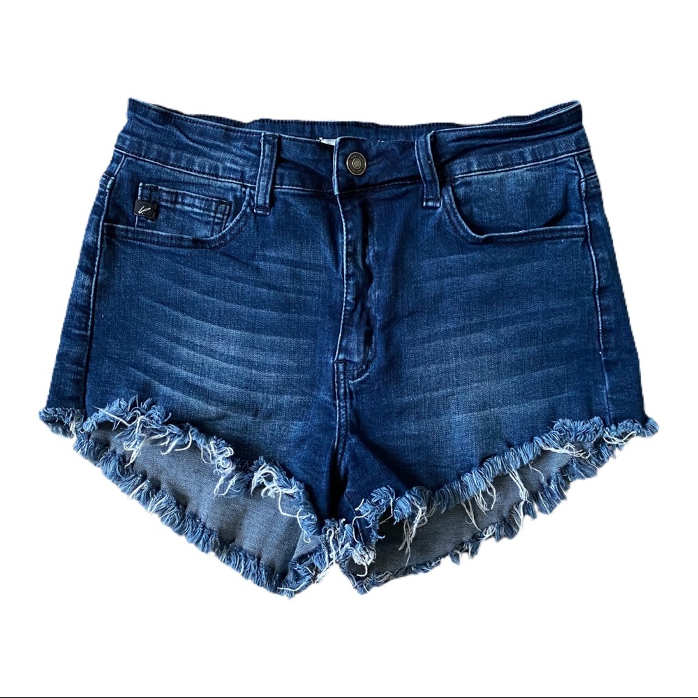 Kancan High Rise Denim Shorts